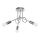 Surface-mounted chandelier LOOP 3xE27/15W/230V shiny chrome
