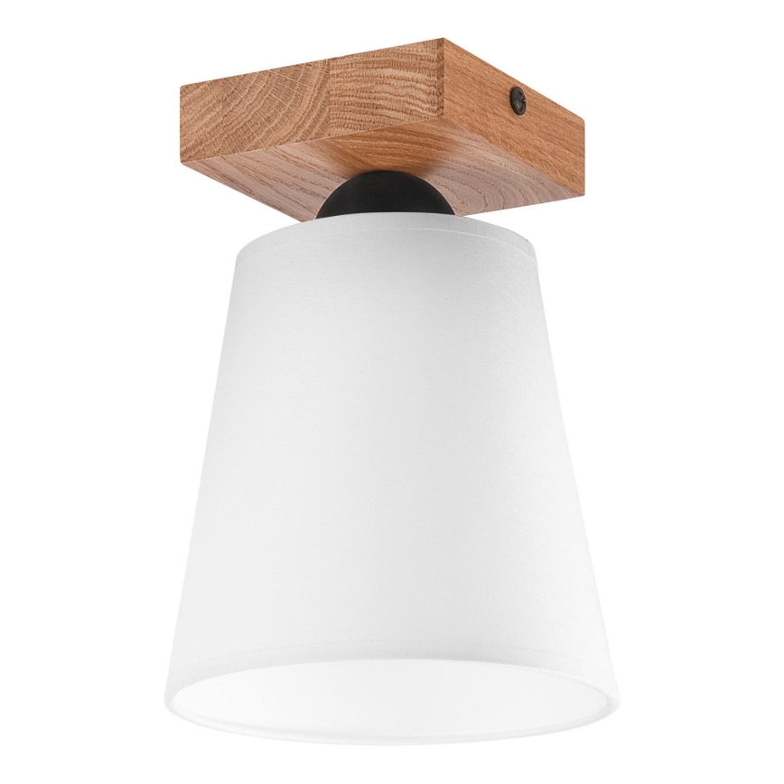 Surface-mounted chandelier LULA 1xE27/60W/230V oak