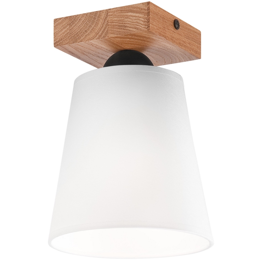 Surface-mounted chandelier LULA 1xE27/60W/230V oak