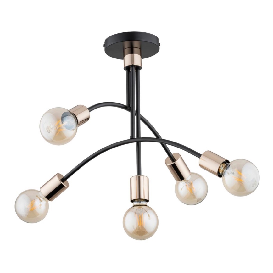 Surface-mounted chandelier LUSCO 5xE27/60W/230V