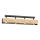 Surface-mounted chandelier MAISON 4xGU10/8W/230V brown/oak