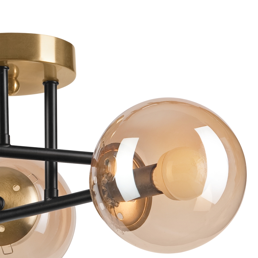 Surface-mounted chandelier MALENA 3xE14/5W/230V beige
