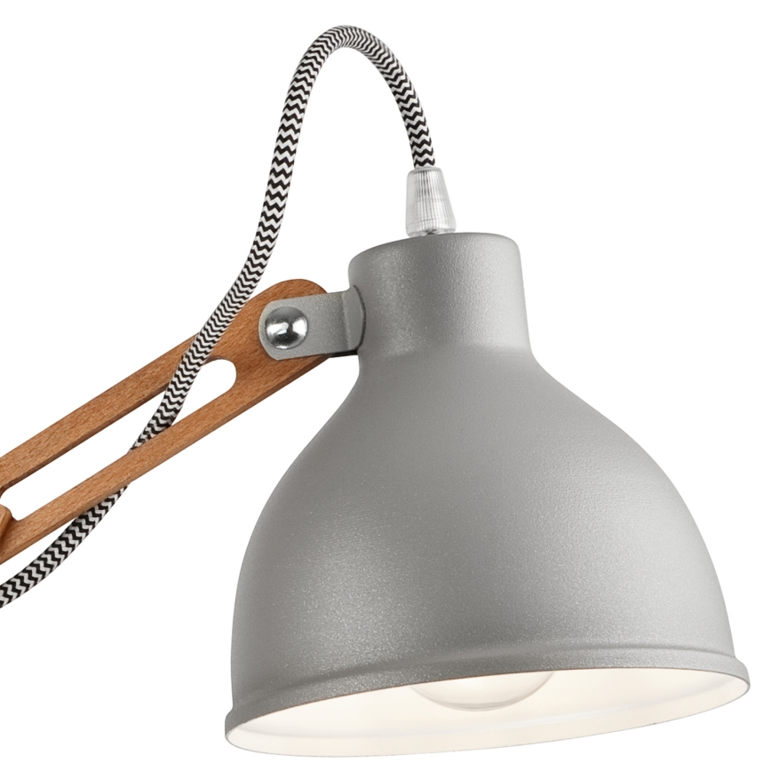 Surface-mounted chandelier MARCELLO 3xE27/60W/230V beech - FSC certified