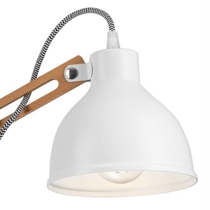 Surface-mounted chandelier MARCELLO 3xE27/60W/230V beech - FSC certified