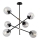 Surface-mounted chandelier MARTI 6xE27/100W/230V