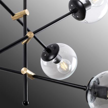 Surface-mounted chandelier MARTI 6xE27/100W/230V