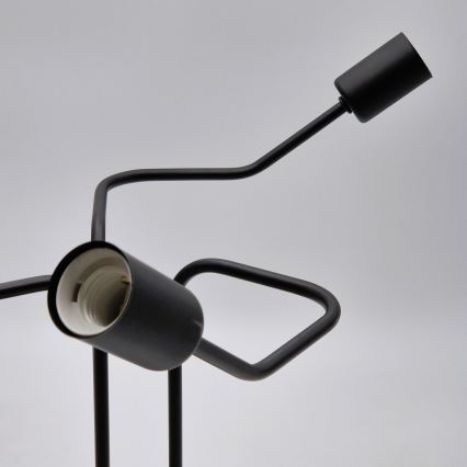 Surface-mounted chandelier MATYLDA 3xE27/60W/230V black