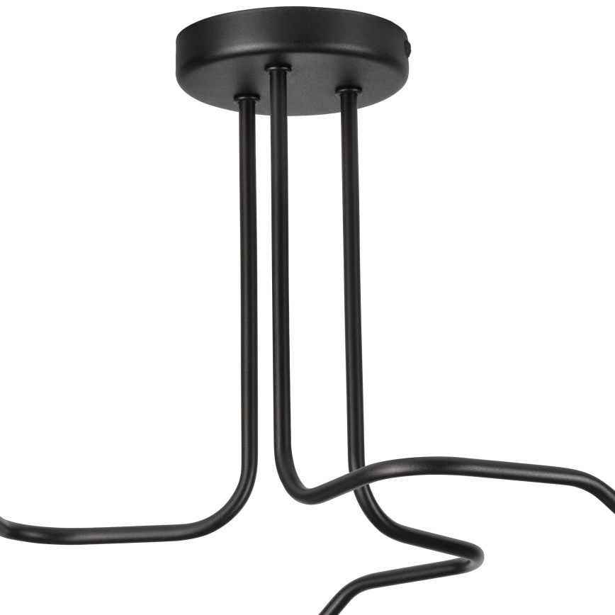 Surface-mounted chandelier MATYLDA 3xE27/60W/230V black