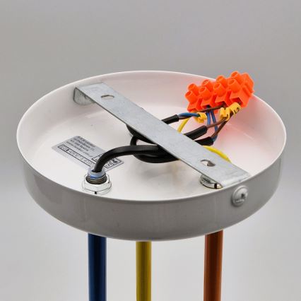 Surface-mounted chandelier MATYLDA 3xE27/60W/230V colorful