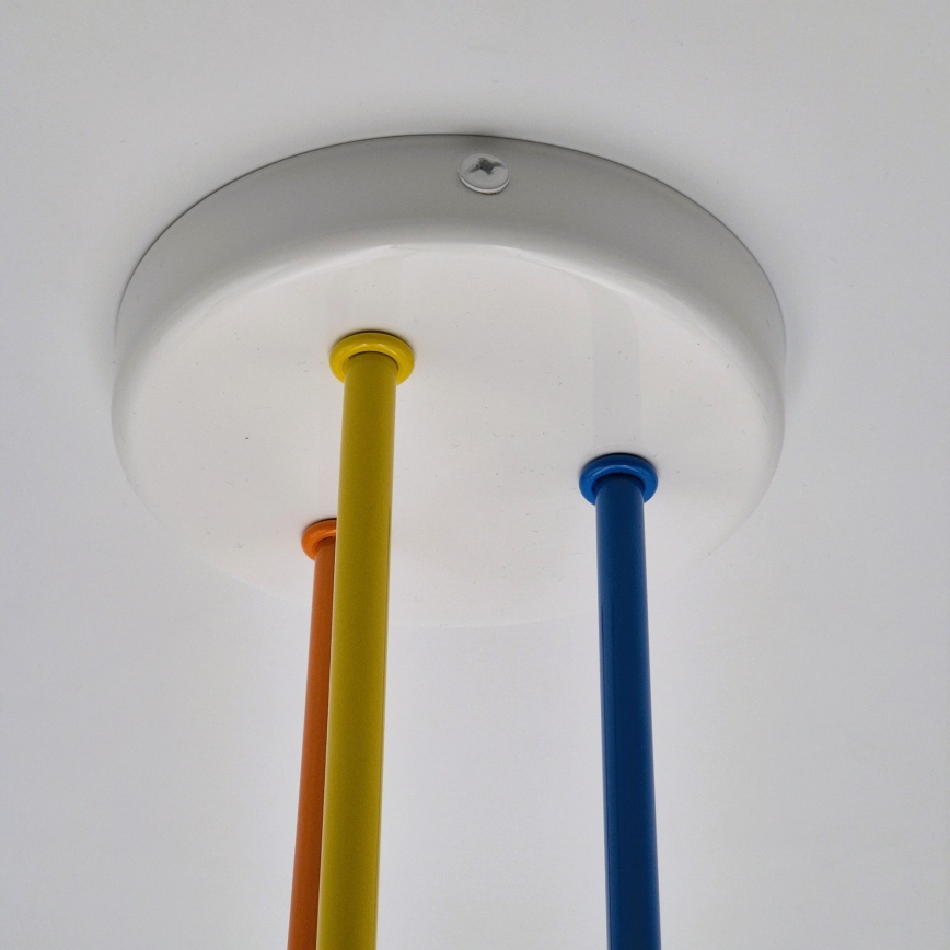 Surface-mounted chandelier MATYLDA 3xE27/60W/230V colorful