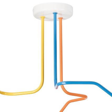Surface-mounted chandelier MATYLDA 3xE27/60W/230V colorful