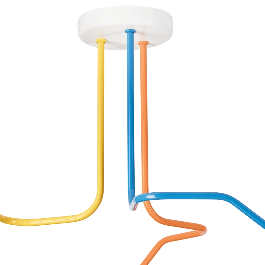 Surface-mounted chandelier MATYLDA 3xE27/60W/230V colorful