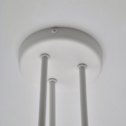 Surface-mounted chandelier MATYLDA 3xE27/60W/230V white