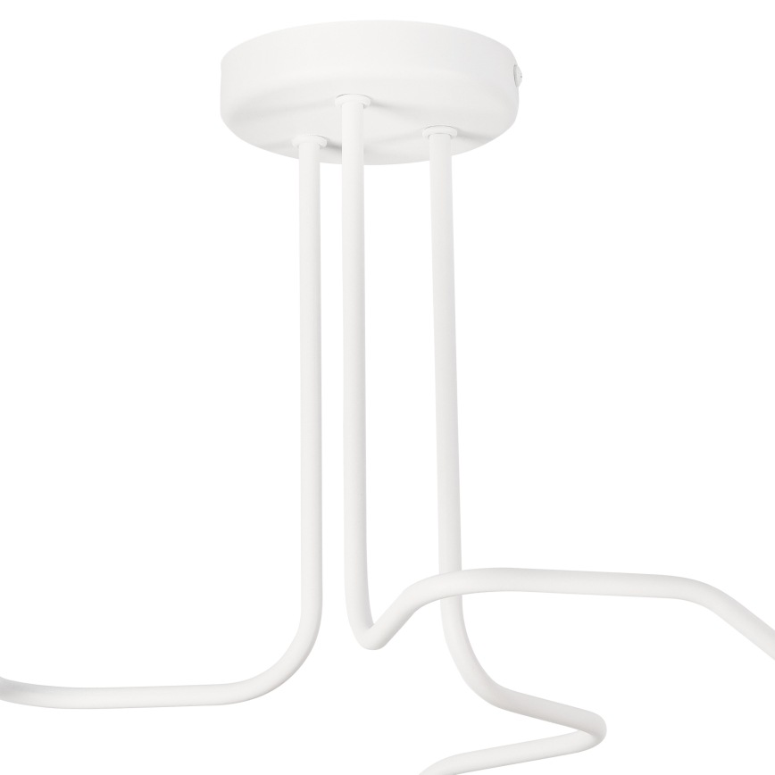 Surface-mounted chandelier MATYLDA 3xE27/60W/230V white