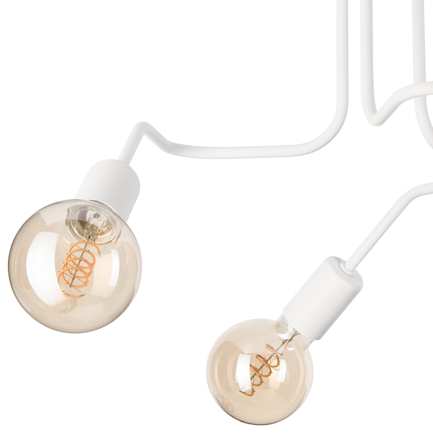 Surface-mounted chandelier MATYLDA 3xE27/60W/230V white