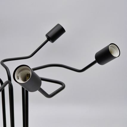 Surface-mounted chandelier MATYLDA 5xE27/60W/230V black