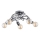 Surface-mounted chandelier MAXIS 5xE27/15W/230V grey