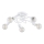 Surface-mounted chandelier MAXIS 5xE27/15W/230V white