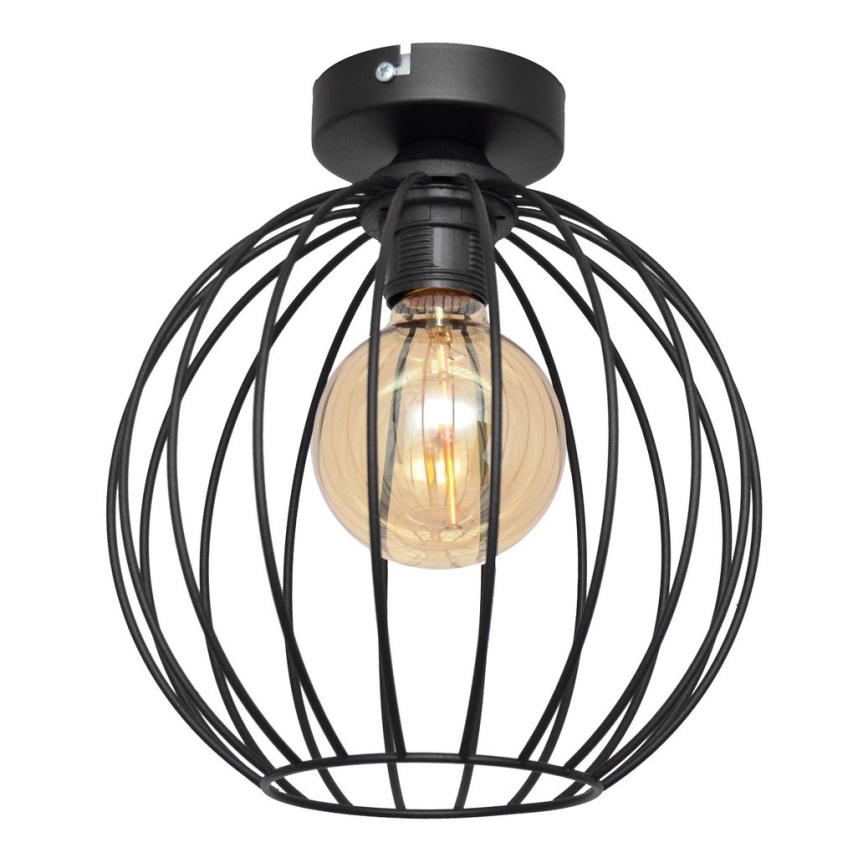 Surface-mounted chandelier MERCURE 1xE27/15W/230V d. 24 cm black