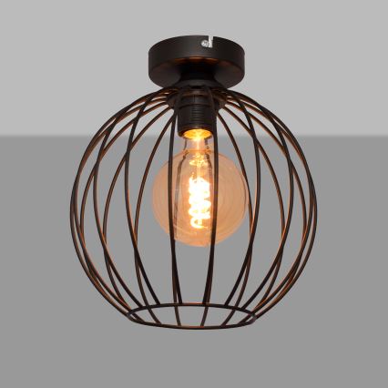 Surface-mounted chandelier MERCURE 1xE27/15W/230V d. 24 cm black