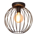 Surface-mounted chandelier MERCURE 1xE27/15W/230V d. 30 cm black