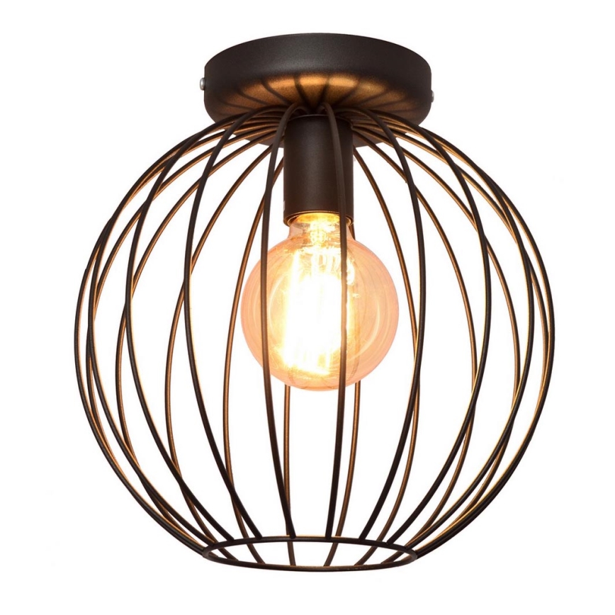 Surface-mounted chandelier MERCURE 1xE27/15W/230V d. 30 cm black