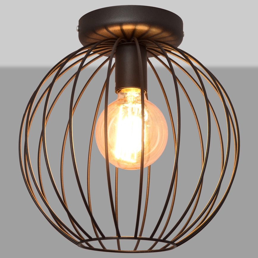 Surface-mounted chandelier MERCURE 1xE27/15W/230V d. 30 cm black