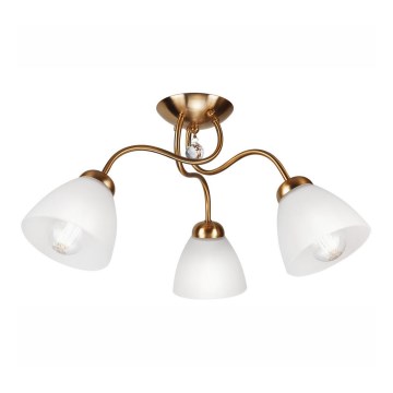 Surface-mounted chandelier MIRANDA 3xE27/60W/230V gold