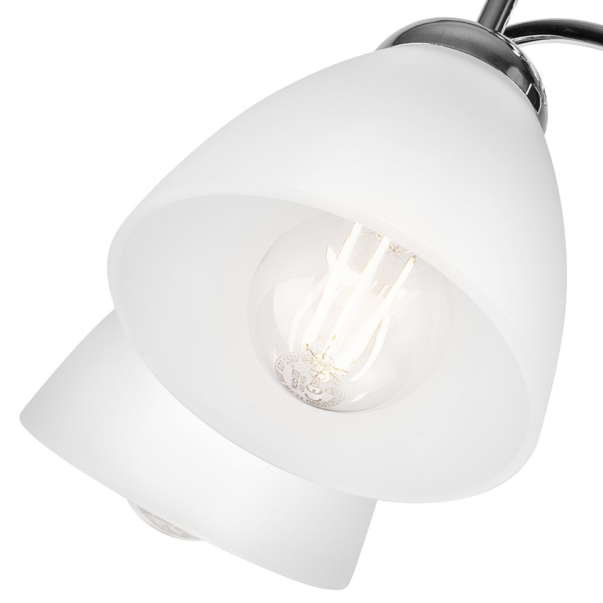 Surface-mounted chandelier MIRANDA 5xE27/60W/230V shiny chrome