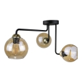 Surface-mounted chandelier MONDE GOLD 3xE27/60W/230V