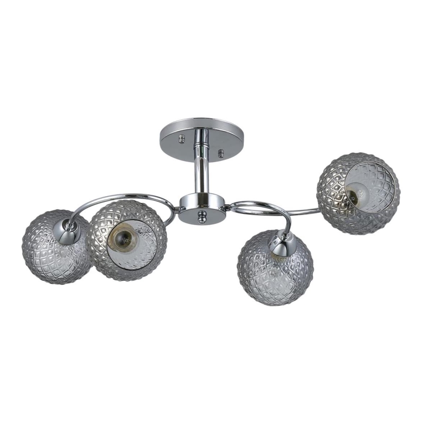 Surface-mounted chandelier OAKLAND 4xE27/60W/230V