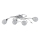Surface-mounted chandelier ORLEAN 4xE14/10W/230V shiny chrome