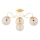 Surface-mounted chandelier OXA 4xE14/10W/230V gold