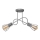 Surface-mounted chandelier OXFORD 2xE27/15W/230V grey