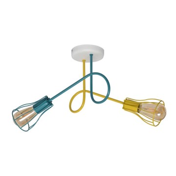 Surface-mounted chandelier OXFORD 2xE27/15W/230V