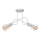 Surface-mounted chandelier OXFORD 2xE27/15W/230V white