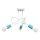 Surface-mounted chandelier OXFORD 3xE27/15W/230V