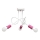 Surface-mounted chandelier OXFORD 3xE27/15W/230V