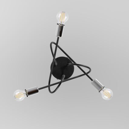 Surface-mounted chandelier OXFORD 3xE27/15W/230V