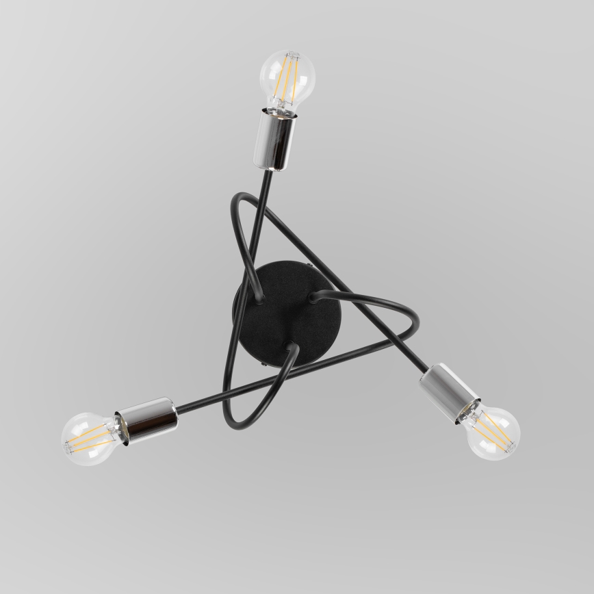 Surface-mounted chandelier OXFORD 3xE27/15W/230V