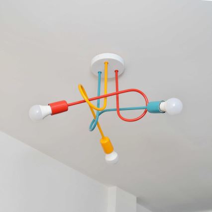 Surface-mounted chandelier OXFORD 3xE27/15W/230V