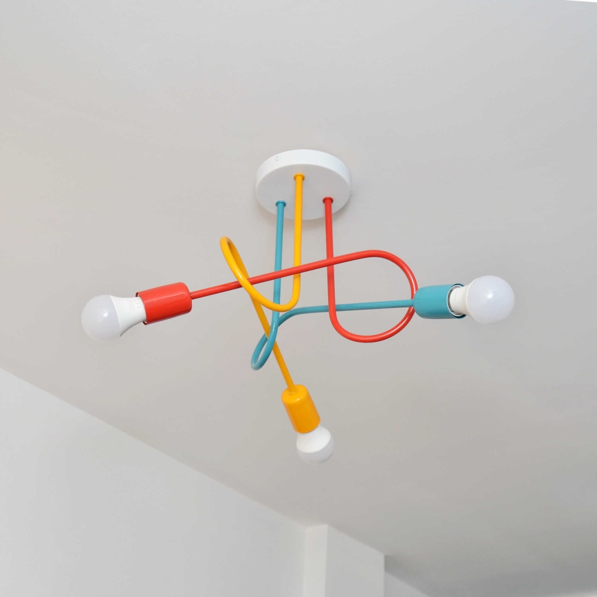 Surface-mounted chandelier OXFORD 3xE27/15W/230V