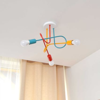 Surface-mounted chandelier OXFORD 3xE27/15W/230V