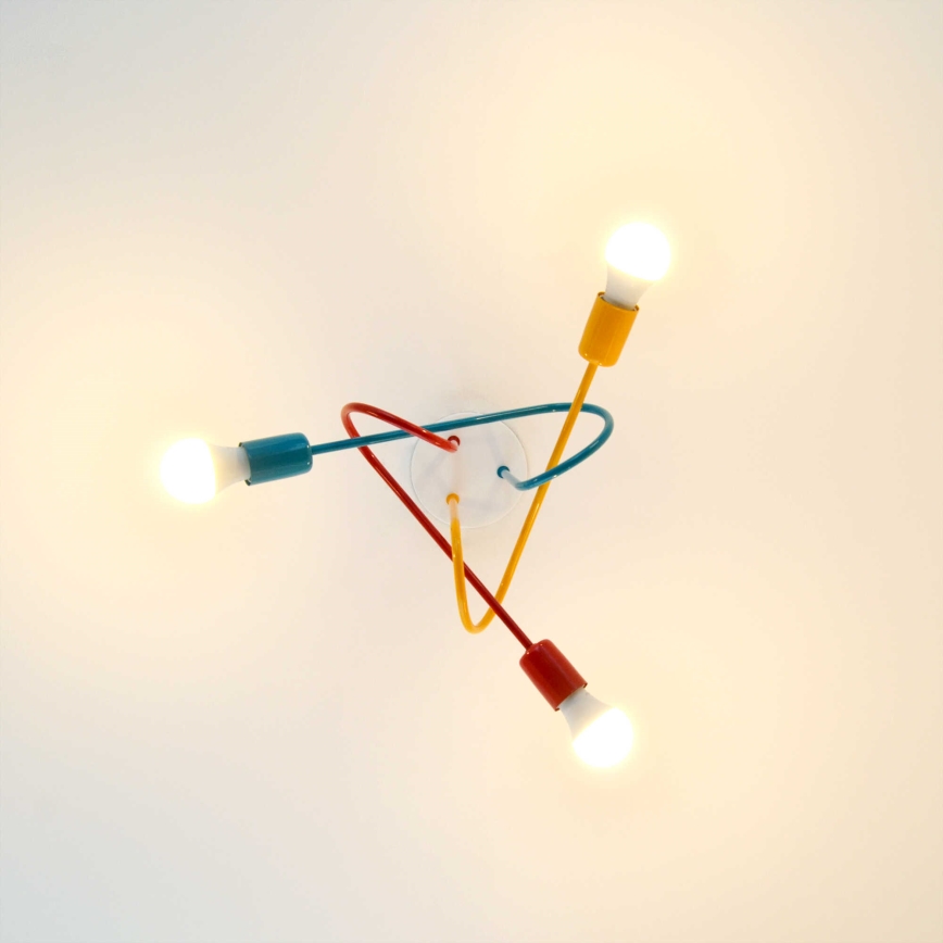 Surface-mounted chandelier OXFORD 3xE27/15W/230V