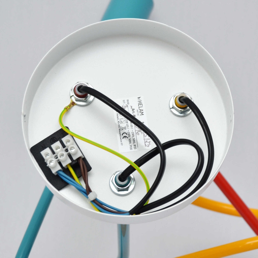 Surface-mounted chandelier OXFORD 3xE27/15W/230V