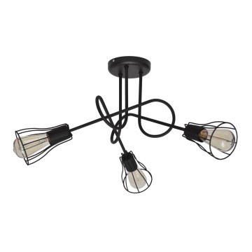 Surface-mounted chandelier OXFORD 3xE27/15W/230V
