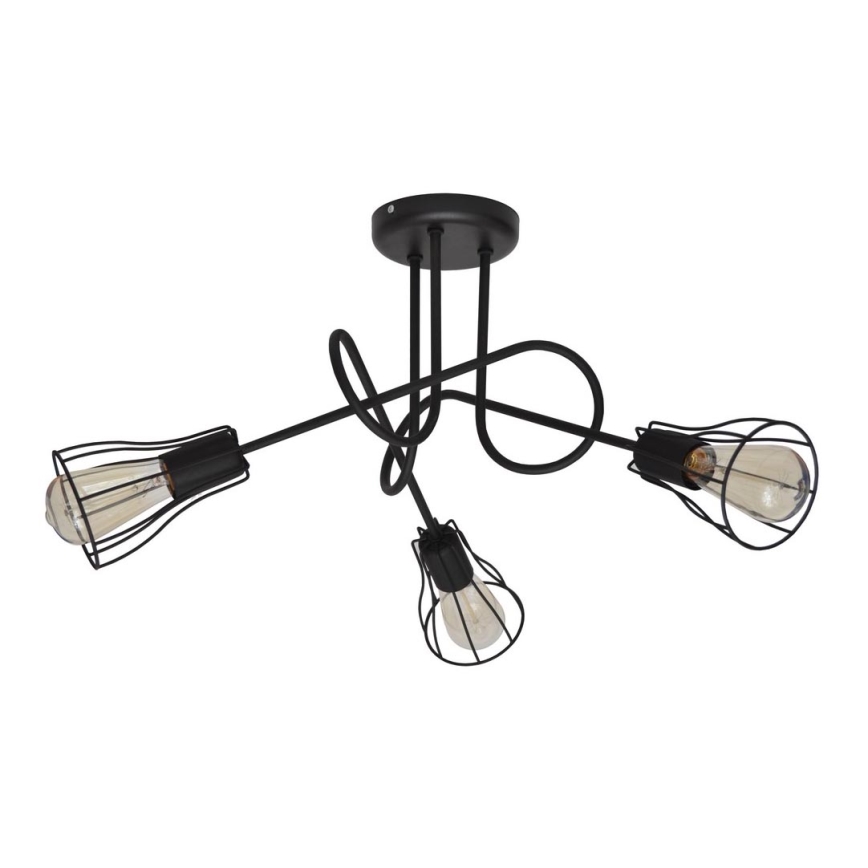Surface-mounted chandelier OXFORD 3xE27/15W/230V