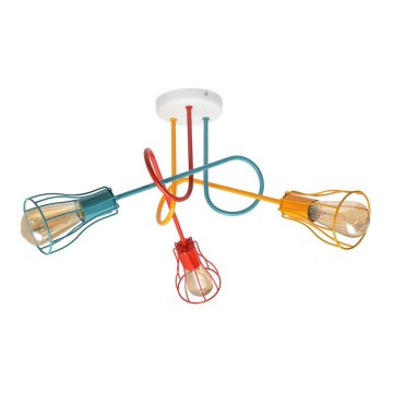 Surface-mounted chandelier OXFORD 3xE27/15W/230V