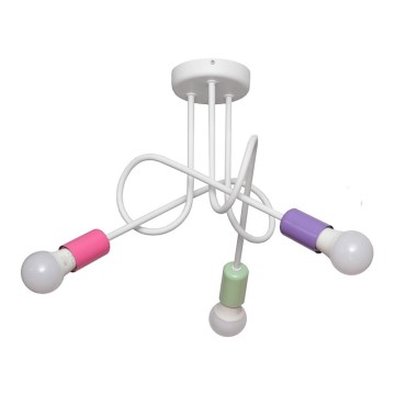 Surface-mounted chandelier OXFORD 3xE27/15W/230V