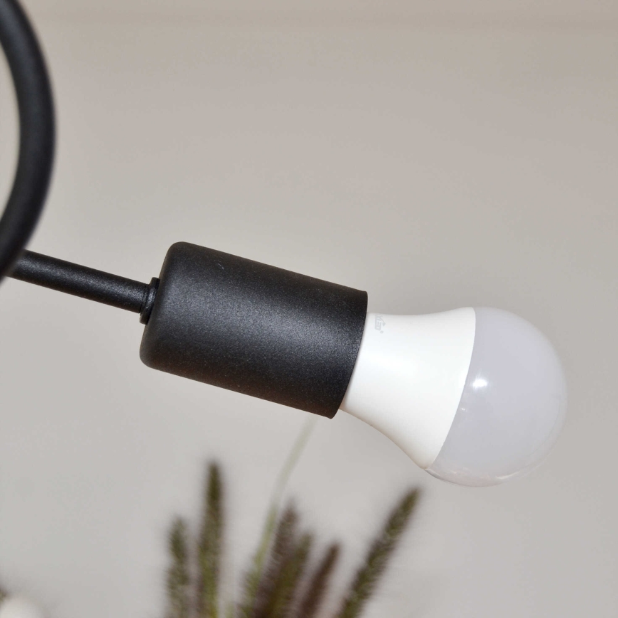 Surface-mounted chandelier OXFORD 4xE27/15W/230V black/green